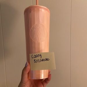 New starbucks pink dome tumbler